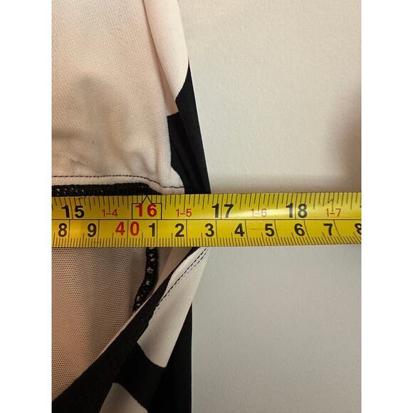 Ralph Lauren Plus Size 16 Black Polka Dot Halter One Piece Swimsuit Vacation - Picture 10 of 12